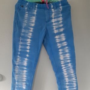 Cute Blue and white jeggings